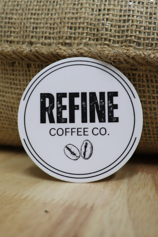 Refine Coffee Co Vinyl Sticker