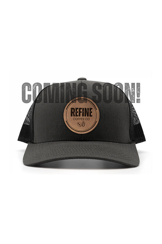 Refine Coffee Co. Leather Patch Hat